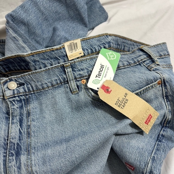 Levi’s 502 Regular Taper Jeans Size 48x 34 NWT - Picture 6 of 9